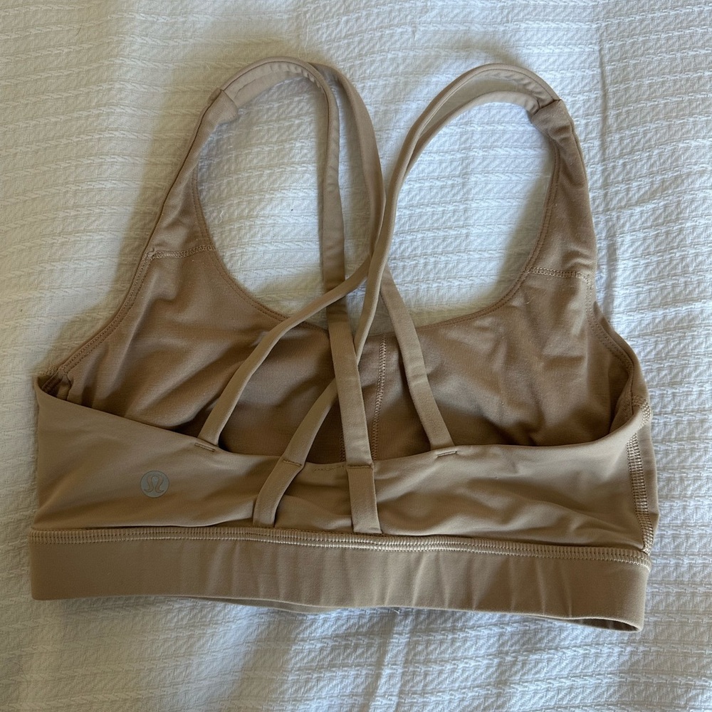 Lululemon nude Sports Bra